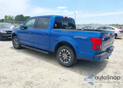 2018 Ford F-150 Lariat from USA, damaged, VIN 1FTEW1EP8JKC04826
